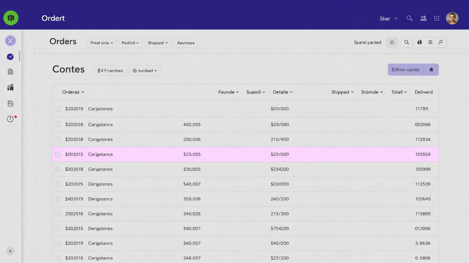Storely orders management